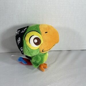 Skully Peterpan Parrot Disney Parks‎ Plush 6" Stuffed Toy